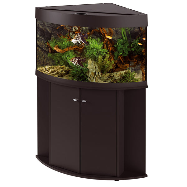 Corner fish tank and stand best sale